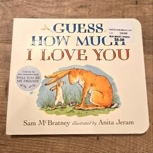 3/$15 NWT Guess How Much I Love You‎ Book Baby Board Book